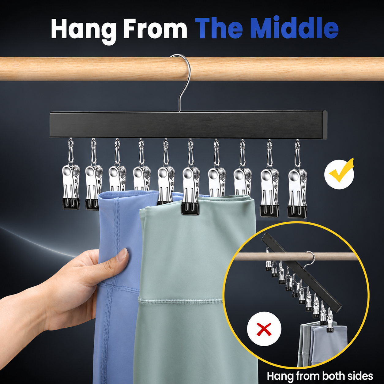 Premium closet organizer
