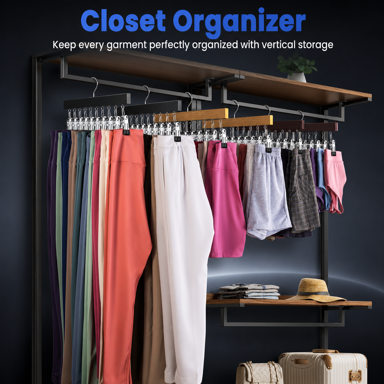 Premium closet organizer